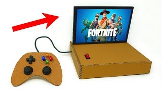 How to Make a HOMEMADE CONSOLE to Play FORTNITE [upl. by Rj28]