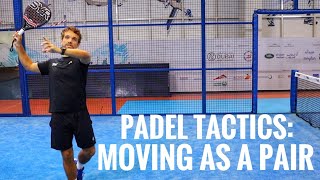 Padel Tactics Moving As A Pair [upl. by Adiahs]