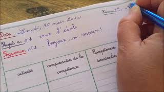 comment remplir un cahier journal [upl. by Maiga]