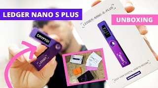 Ledger Nano S Plus Unboxing [upl. by Ainez]