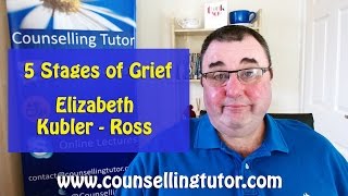 The Five Stages of Grief Elizabeth KublerRoss [upl. by Marjie]