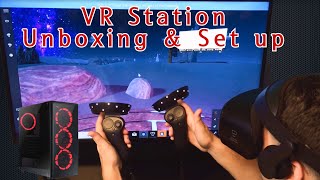 How to set up a VR Gaming PC  Unboxing and Setup  Samsung Odyssey Mixed Reality Headset [upl. by Fadil]