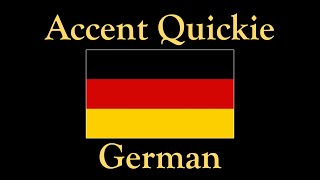 Accent Quickie  German [upl. by Gnirps779]