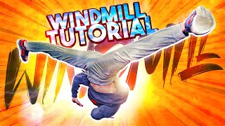 Learn How to Windmill  Breakdance Tutorial [upl. by Odnamla]