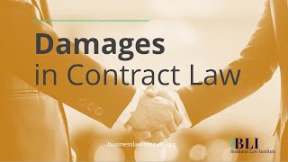 Contract Law Remedies for Breach Damages Compensatory Incidental Consequential [upl. by Nawek]