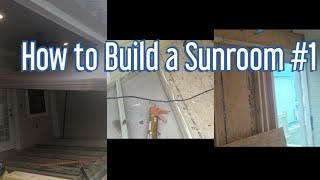 How to build a Sunroom [upl. by Namus]