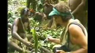 Isolated tribe man meets modern tribe man for the first time  Original Footage full [upl. by Garett]