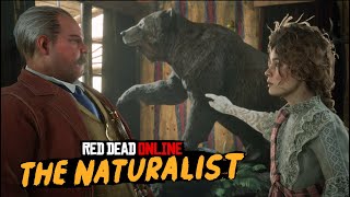 Red Dead Online  The Naturalist Meeting Harriet Davenport Cutscene [upl. by Drain]