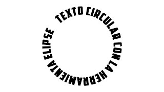 Photoshop CCCS6 Crea Un Texto Circular [upl. by Arrehs]