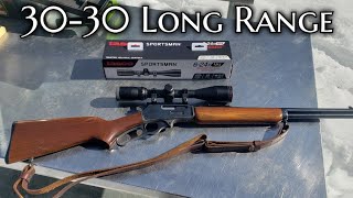 Scoped 3030 Long Range Shooting 300 amp 400 Yards [upl. by Jeavons524]