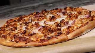 HOMEMADE BBQ CHICKEN PIZZA [upl. by Notserk]