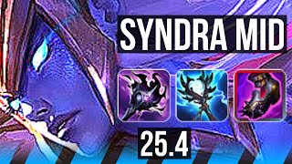 SYNDRA vs MEL MID  8110 Dominating  KR Diamond  254 [upl. by Netfa779]