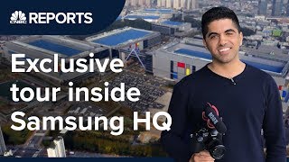 Inside Samsung’s global headquarters in South Korea  CNBC Reports [upl. by Yorled]