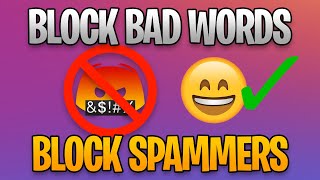 How To Ban Words on Discord Tutorial [upl. by Ruskin]