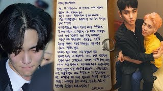 BREAKING SHINee KEY Shares Heartbreaking Farewell Message To JONGHYUN [upl. by Eimma]