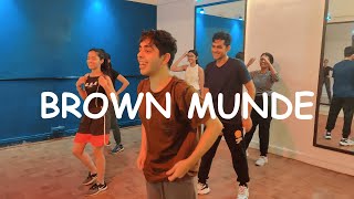 Brown Munde AP Dhillon Gurinder Gill Shinda Kahlon GMINXR Dance Workshop  Sarth Kalra Choreography [upl. by Oniotna]