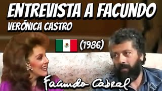 Facundo Cabral entrevistado por Verónica Castro [upl. by Gallenz]