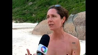 Conheça as oito praias de naturismo do Brasil Domingo Espetacular [upl. by Mashe]