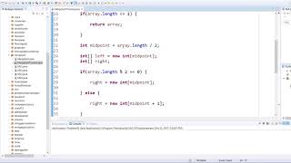 How to Code The Merge Sort Algorithm in Java [upl. by Submuloc]