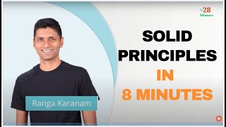 Software Design  Introduction to SOLID Principles in 8 Minutes [upl. by Naquin]