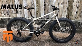 Mongoose Malus Upgrades  Making a better fat tire bike for cheap [upl. by Ethban716]