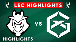 G2 vs GX Highlights  LEC 2025 Winter  G2 Esports vs GIANTX by Onivia [upl. by Far250]