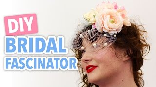 DIY Bridal Fascinator  HGTV Handmade [upl. by Yelyah]