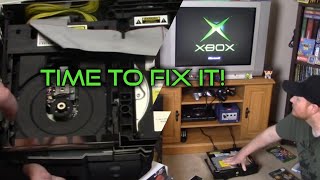 Time To Fix My Original XBOX That wont Read Discs [upl. by Nahtnaoj]