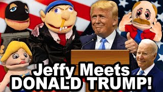 SML Parody Jeffy Meets Donald Trump [upl. by Ehud]