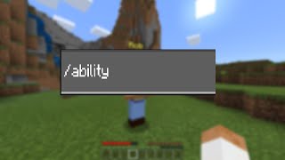 How to use the Ability Command in Minecraft PE amp Education Edition [upl. by Sivle643]