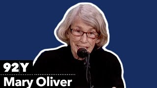 Mary Oliver reads from A Thousand Mornings [upl. by Stasny136]